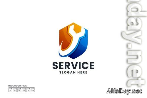 Service Logo PSD