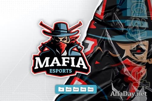 Mafia Mascot Logo Design vol 2