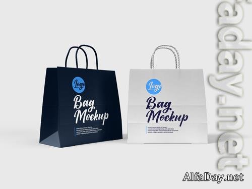 PSD shopping bag mockup