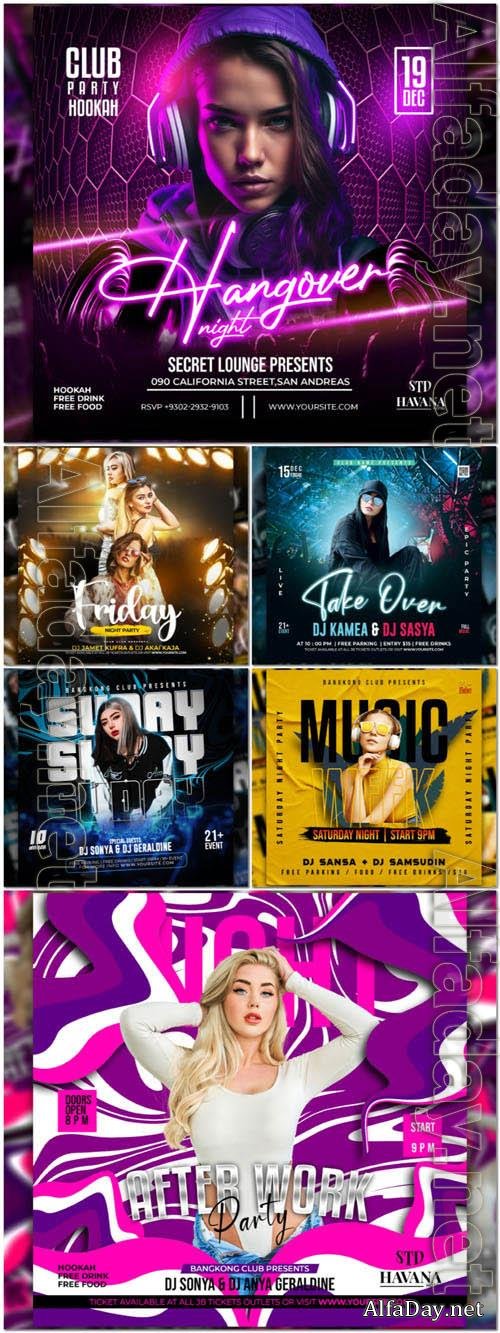 Flyer social media post, psd banner design
 collection vol 116 