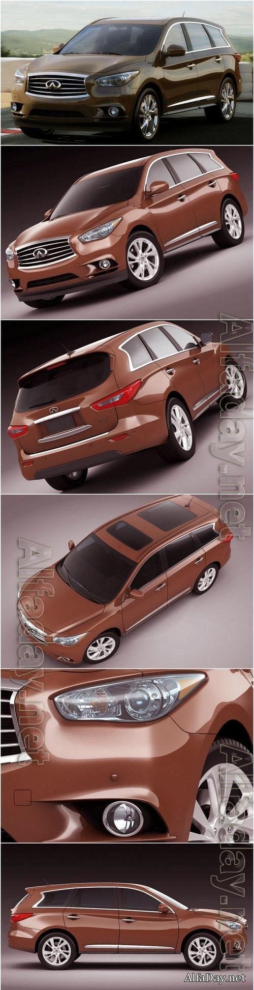 Infiniti JX 2013 - 3d model