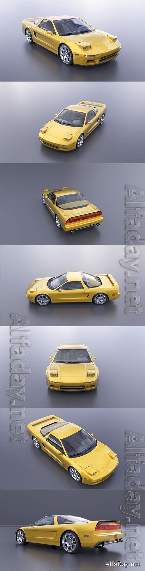 Acura NSX 1997 - 3d model